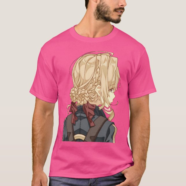 T-shirt Violet Evergarden Belle conception d'Anime (Devant)