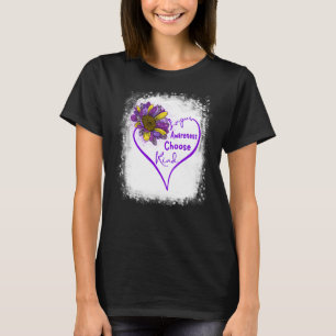 T-shirt Violet Lupus Sensibilisation Choisir Coeur Lieux L