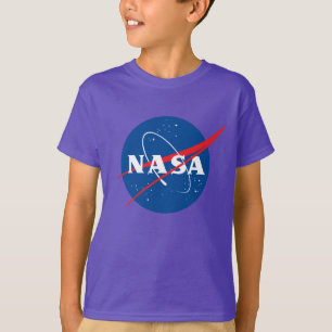 T-shirt violet nébuleuse Iconique de la NASA pour 