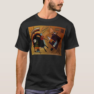 T-shirt Violet noir Kandinsky