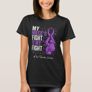T-shirt Violet Ruban nièce Chiari Malformation Sensibilisa