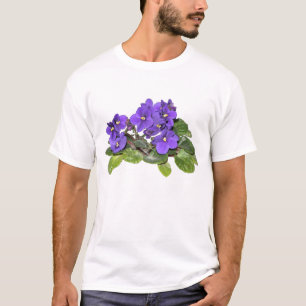T-shirt Violette africaine