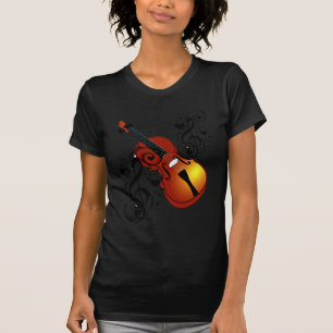 T-shirt Violin, Lover at Heart_