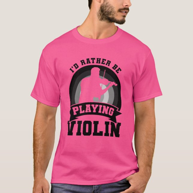 T-shirt Violin Player Quote friends (Devant)