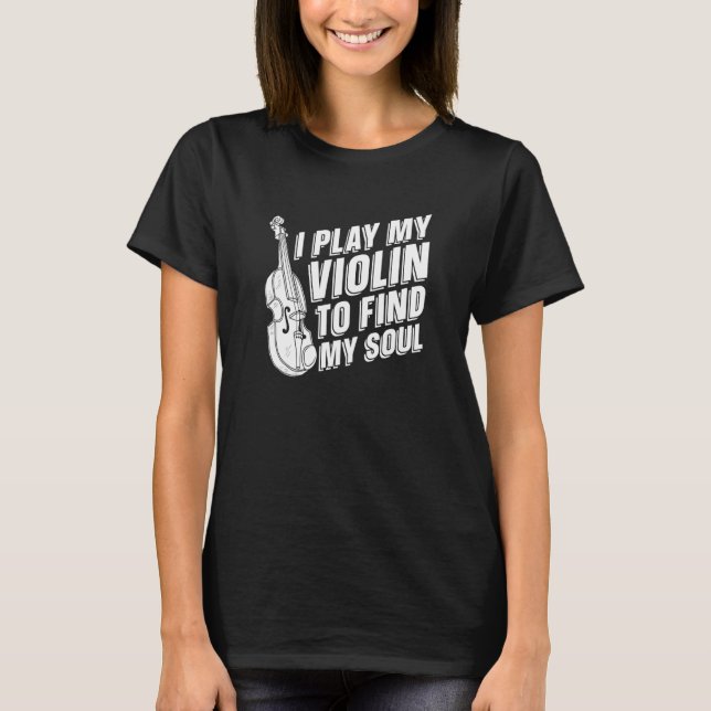 T-shirt Violinist  Fiddle Fiddler Violin (Devant)