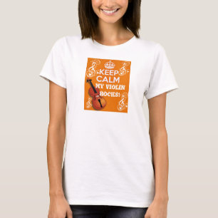 T-shirt Violiniste Rocks_