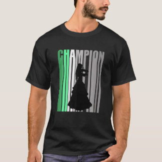 T-shirt Violon aux couleurs vertes Anniversaire Femme Anni