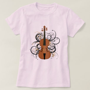 T-shirt Violon avec des griffes