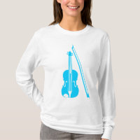 Violon - bleu ciel