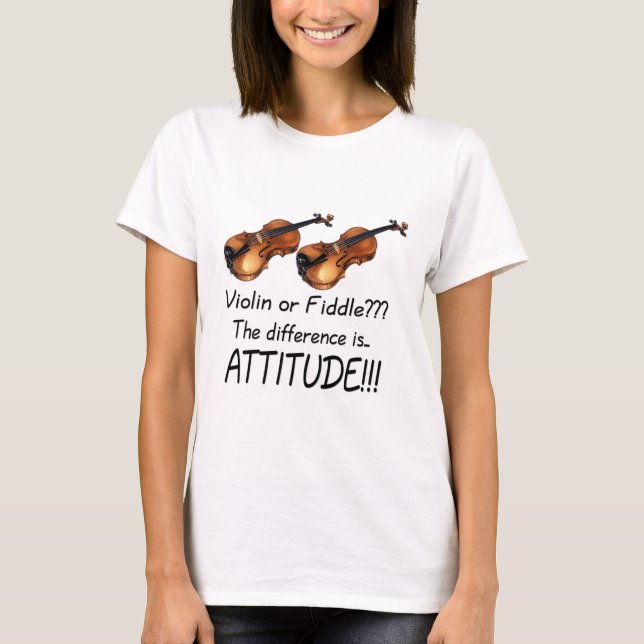 T-shirt Violon ou Fiddle ??? (Devant)