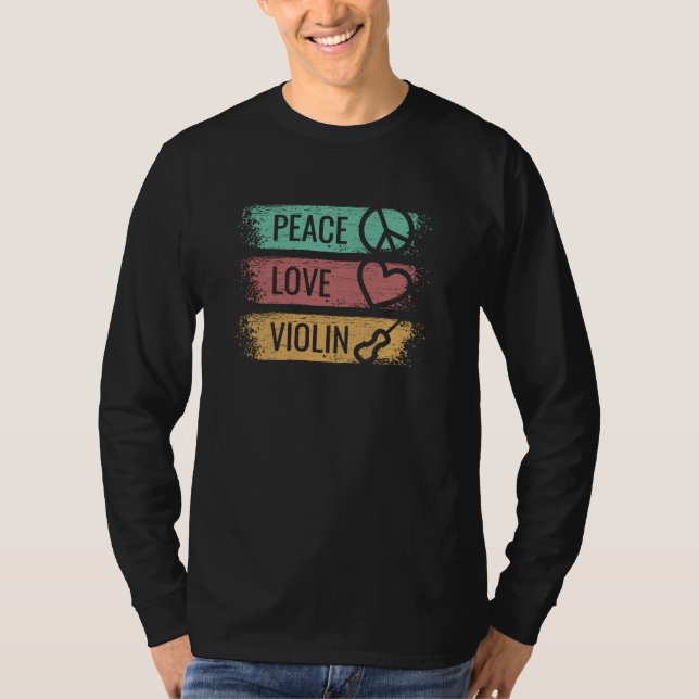 T-shirt Violon Violoniste Fiddle (Devant)