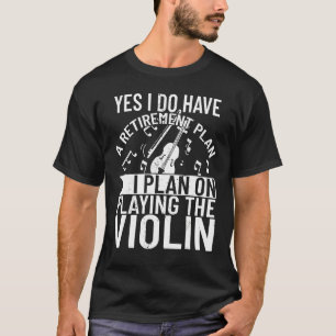 T-shirt Violon Violoniste Musicien Musicien Musique Instru