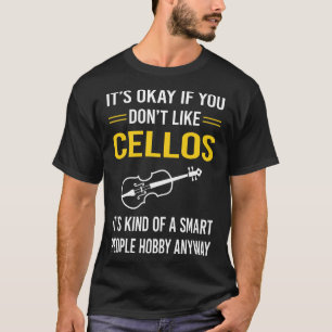 T-shirt Violoncelle de personnes intelligentes