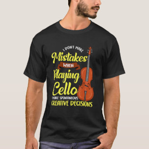 T-shirt Violoncello Cello Lecteur Musicien Cellist