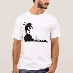 T-shirt Violoneur de grenouille sur le toit
