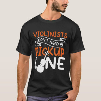 T-shirt Violoniste Joueur Violoniste