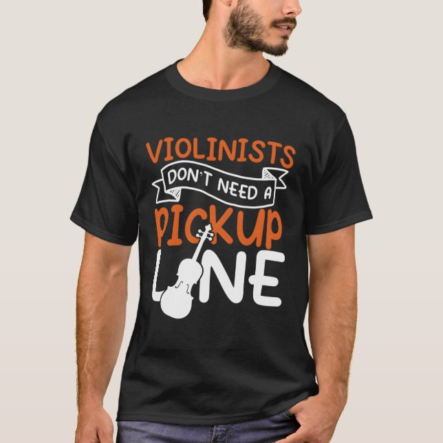 T-shirt Violoniste Joueur Violoniste (Devant)