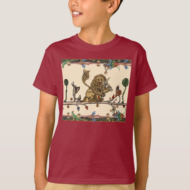T-shirt Violoniste Lion, Hare (Devant)