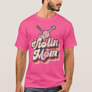 T-shirt Violoniste maman rétro Vintage maman violon