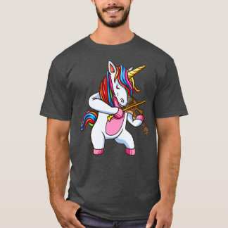 T-shirt Violoniste Unicorn Violon Viola Player musique cad