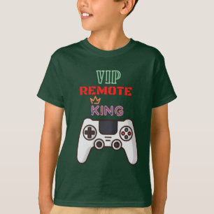 T-shirt Vip Remote king
