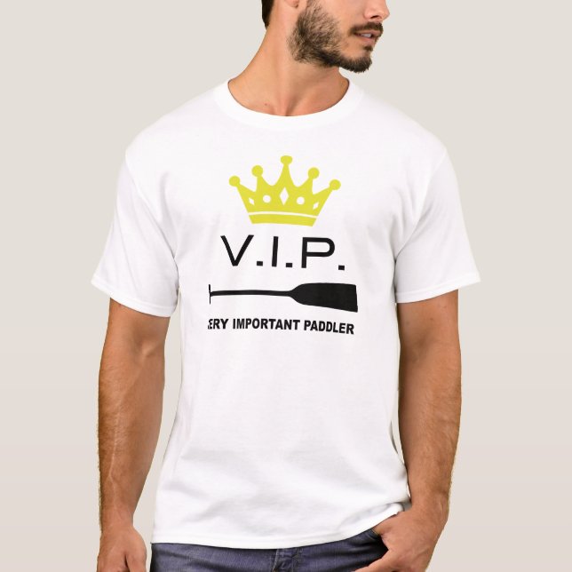 T-shirt VIP Very Important Paddler (Devant)