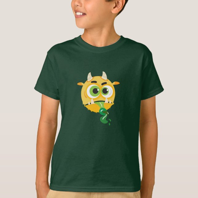 T-shirt virelangue troll (Devant)