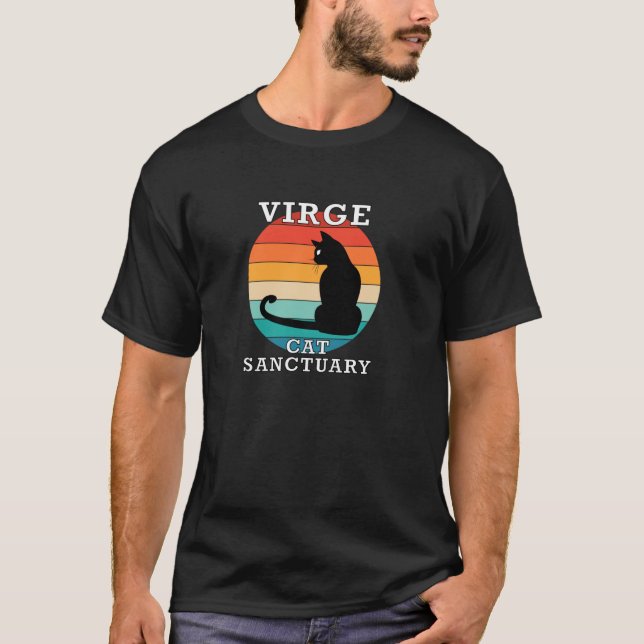 T-shirt Virge Cat Sanctuary Group Family Reunion Name Pull (Devant)