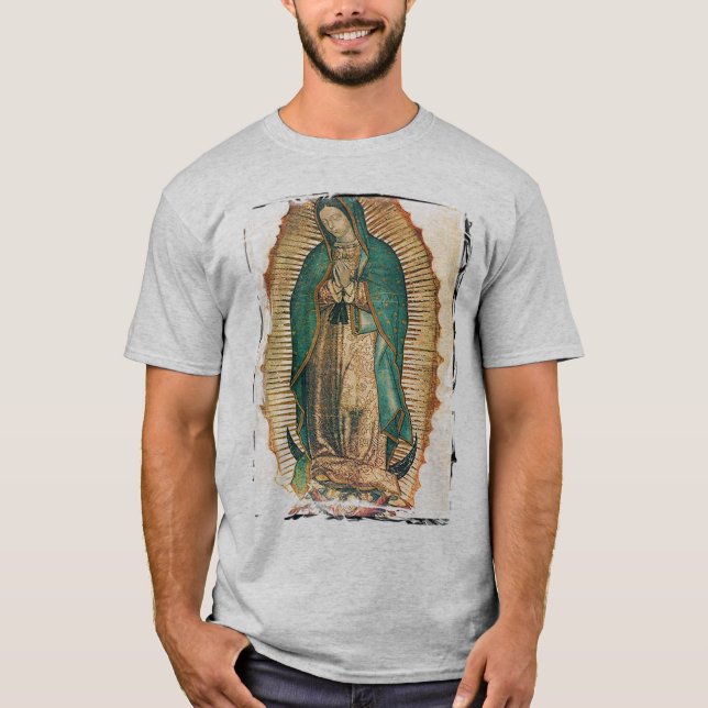 T-shirt Virgen De Guadalupe (traditionnel) (Devant)