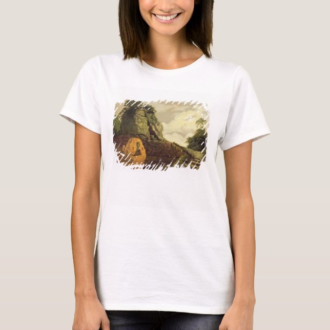 T-shirt Virgil's Tomb by Moonlight with Silius Italicus 1 (Devant)