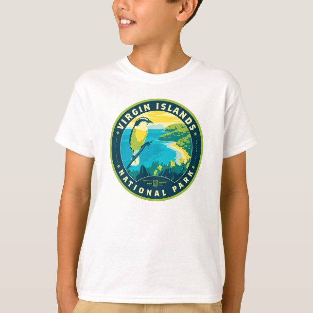 T-shirt Virgin Islands National Park (Devant)