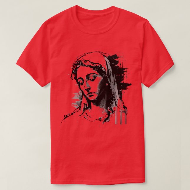 T-shirt Virgin Mary (Design devant)