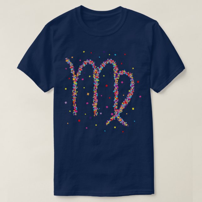 T-shirt Virgin Virgo Zodiac Astrologie Cadeau (Design devant)