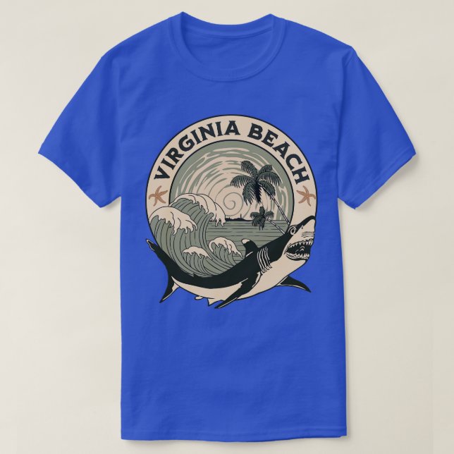 T-shirt Virginia Beach (Design devant)