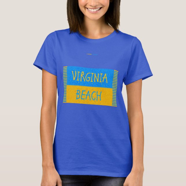 T-SHIRT VIRGINIA BEACH (Devant)