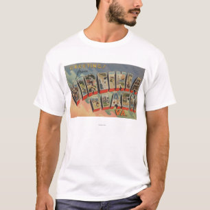 T-shirt Virginia Beach, la Virginie - grandes scènes de