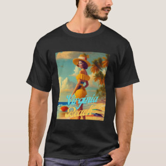 T-shirt Virginia Beach Virginia Parasdise Beautiful
