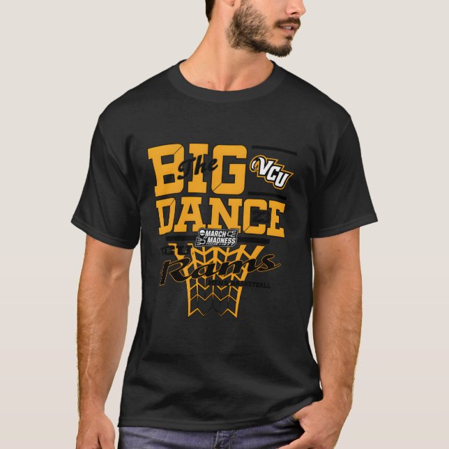 T-shirt Virginia Commonwealth Rams Marche folie 2023 Danc (Devant)