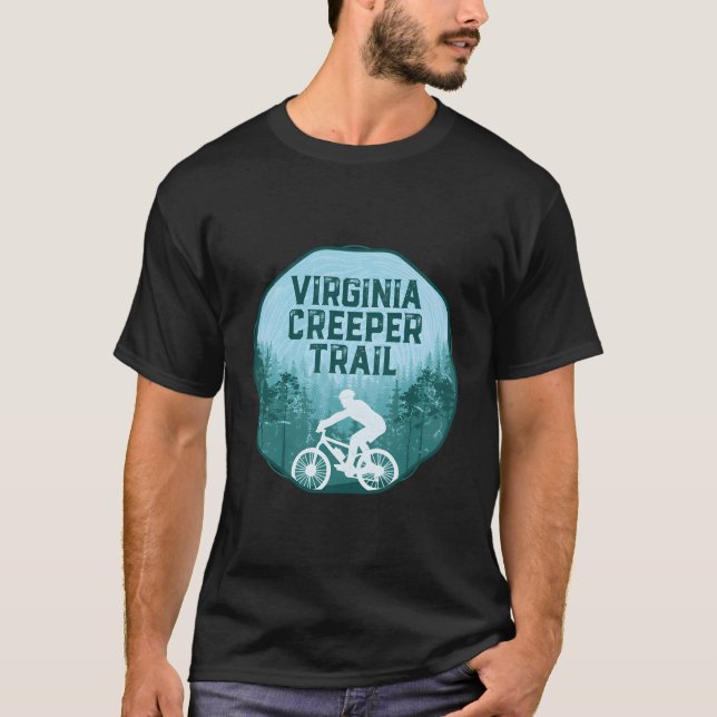T-shirt Virginia Creeper Trail Damascus Virginia Appalachi (Devant)