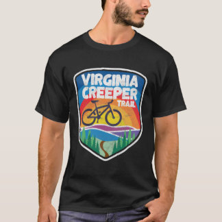 T-shirt Virginia Creeper Trail Mountain Bike