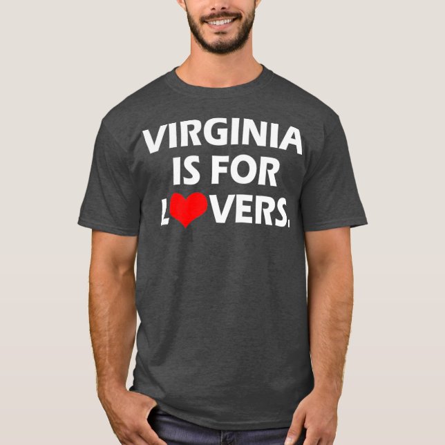 T-shirt Virginia Est Pour Les Amateurs drôle cool (Devant)