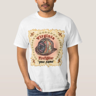 T-shirt Virginia Firefighter