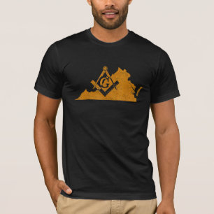 T-shirt Virginia Masons Grand Lodge Af&am Freemason Father