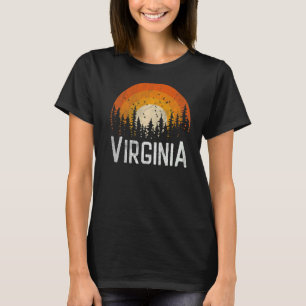 T-shirt Virginia Retro Style Vintage les années 70 80s 90s