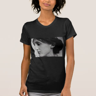 T-shirt Virginia Woolf Cadeaux de citation Dînez/Aimez bie