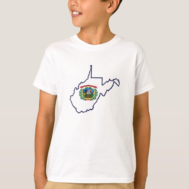 T-shirt Virginie-Occidentale (Devant)