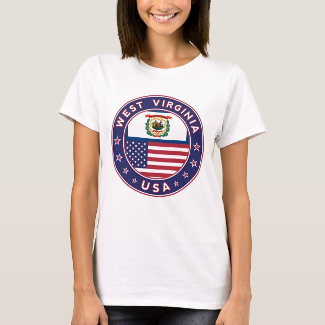 T-shirt Virginie-Occidentale (Devant)