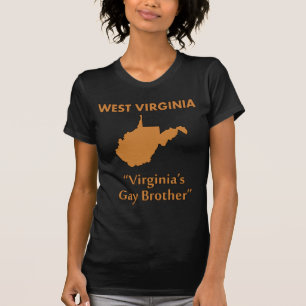 T-shirt Virginie-Occidentale - Le frère gay de Virginie