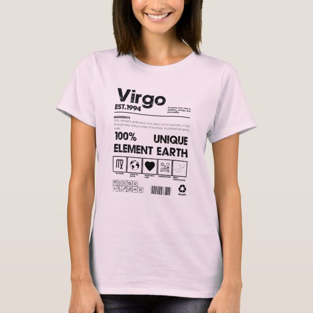 T-shirt Virgo 1994 (Devant)