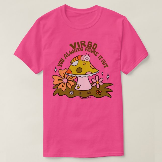 T-shirt Virgo Caterpillar (Design devant)